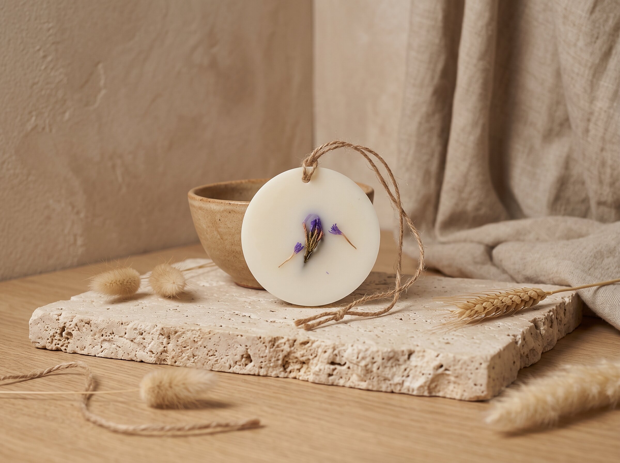 Suspension parfumée, parfum Linge propre, fait main